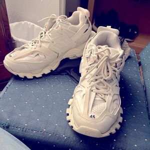Balenciaga track white size 45